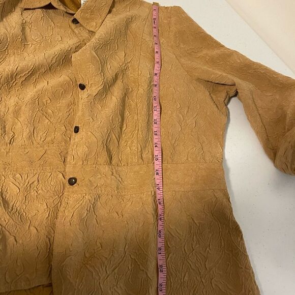 Faux suede Coldwater Creek PXL jacket - Picture 4 of 6